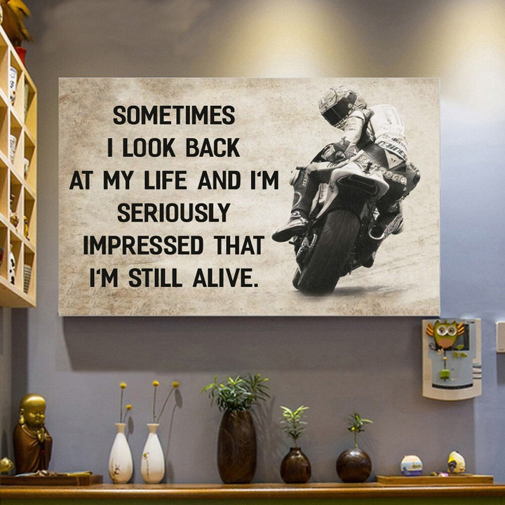 Tmarc Tee Racing Canvas Print Wall Art