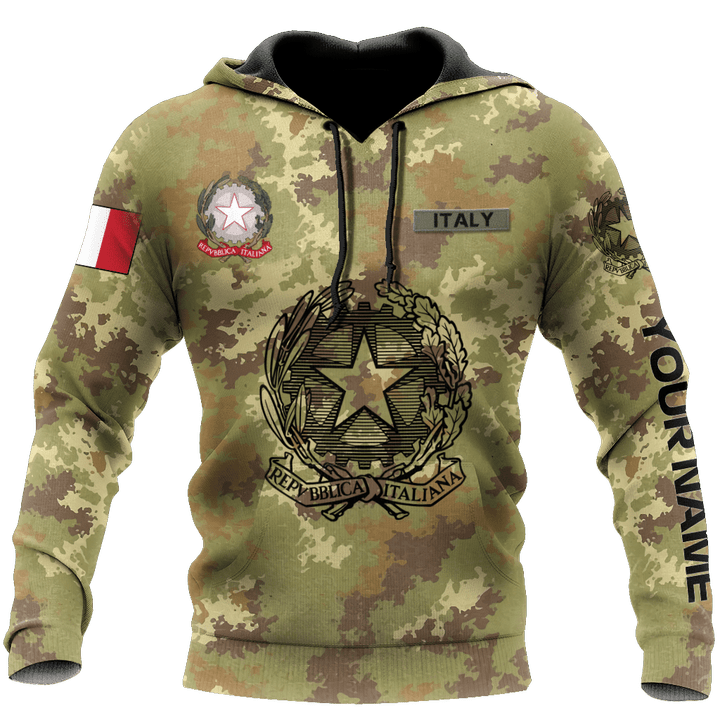 Tmarc Tee Personalized Name Italian Army Unisex Shirts