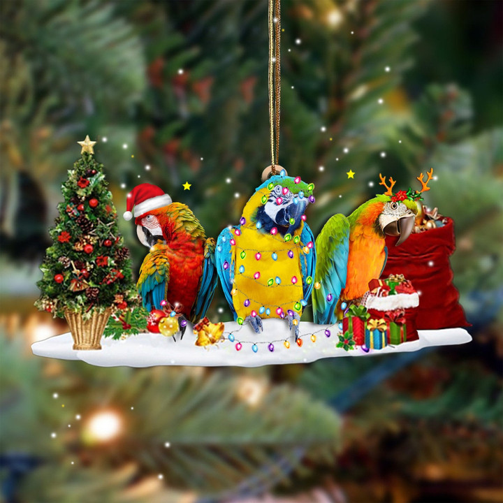 Tmarc Tee Parrot Ornaments Parrot Love Cute Christmas Ornaments Decorations Gifts