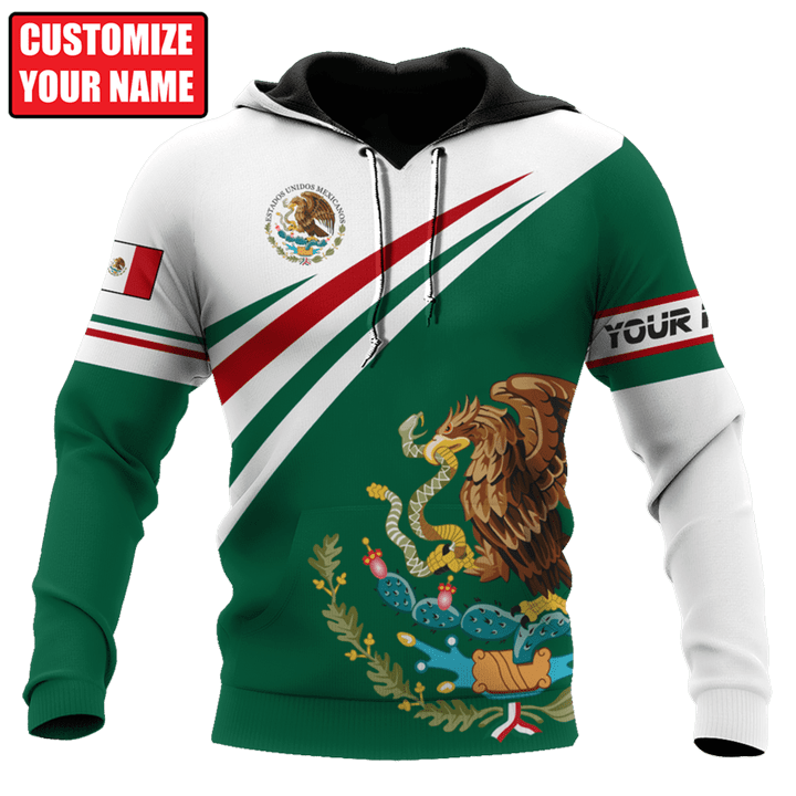 Tmarc Tee Personalized Mexico Sport All D Over Printed Unisex Hoodie