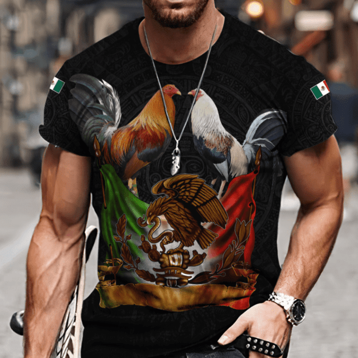 Tmarc Tee Rooster Mexico Unisex Shirts