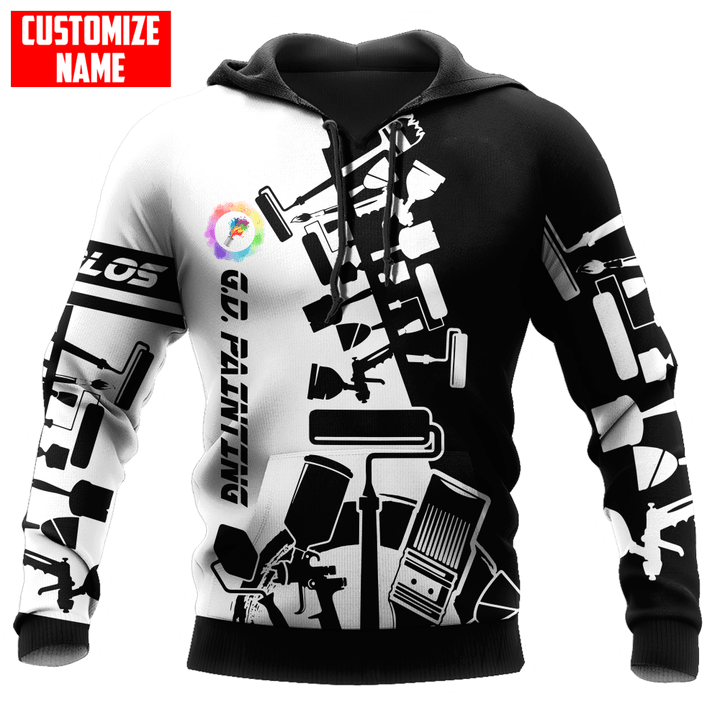 Tmarc Tee Tmarctee Customized Name Painter 3D All Over Printed Shirts DA403