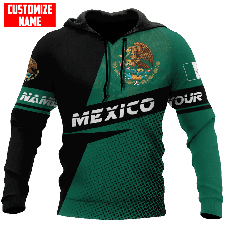Tmarc Tee Personalized Name Mexico All D Over Printed Unisex Hoodie