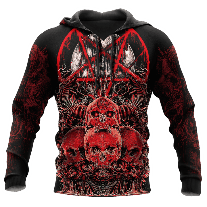 Tmarc Tee Satan Red Skull Unisex Shirts