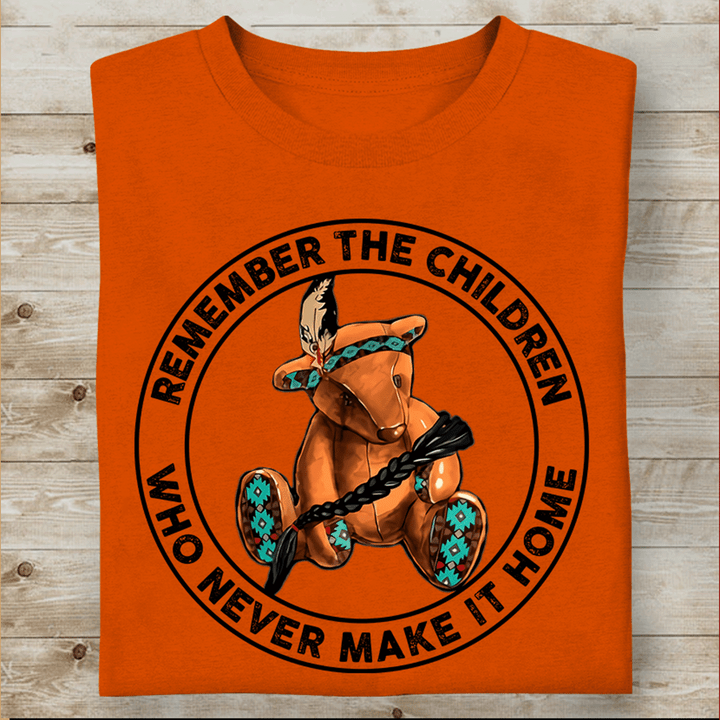 Tmarc Tee Remember The Children Who Never Make It Home Native American T-Shirt DD