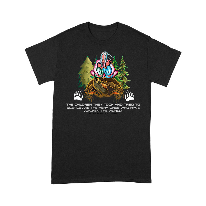 Tmarc Tee The Children They Took And Tried To Silence Native American T-Shirt VP
