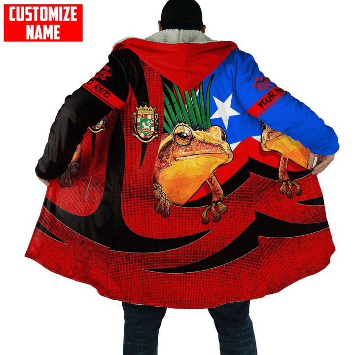 Tmarc Tee Personalized Puerto Rico King Coqui Winter Shirts