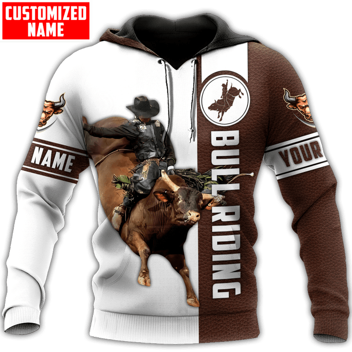 Tmarc Tee Personalized Bull Riding Hoodie DH