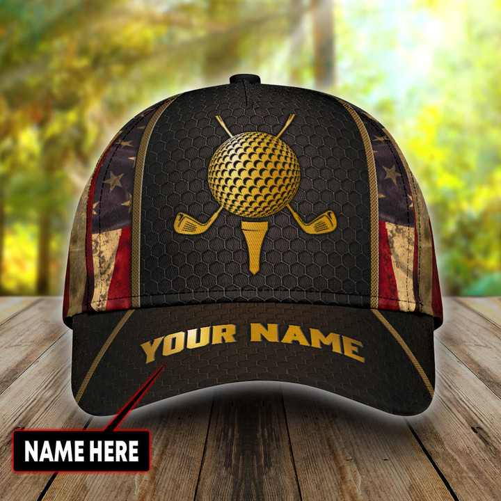 Tmarc Tee Personalized Golf All Over Printed Classic Cap