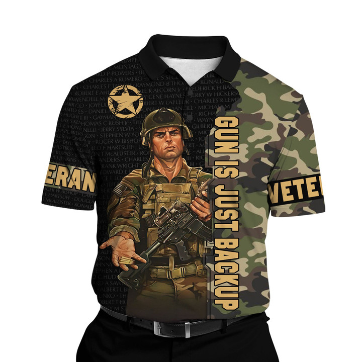 Tmarc Tee Veteran Gun Is Just Backup Shirt