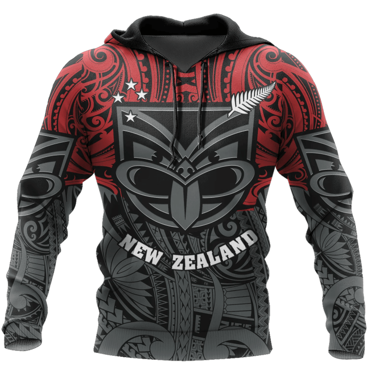 Aotearoa New Zealand warrior tattoo printed shirts Tmarc Tee PD