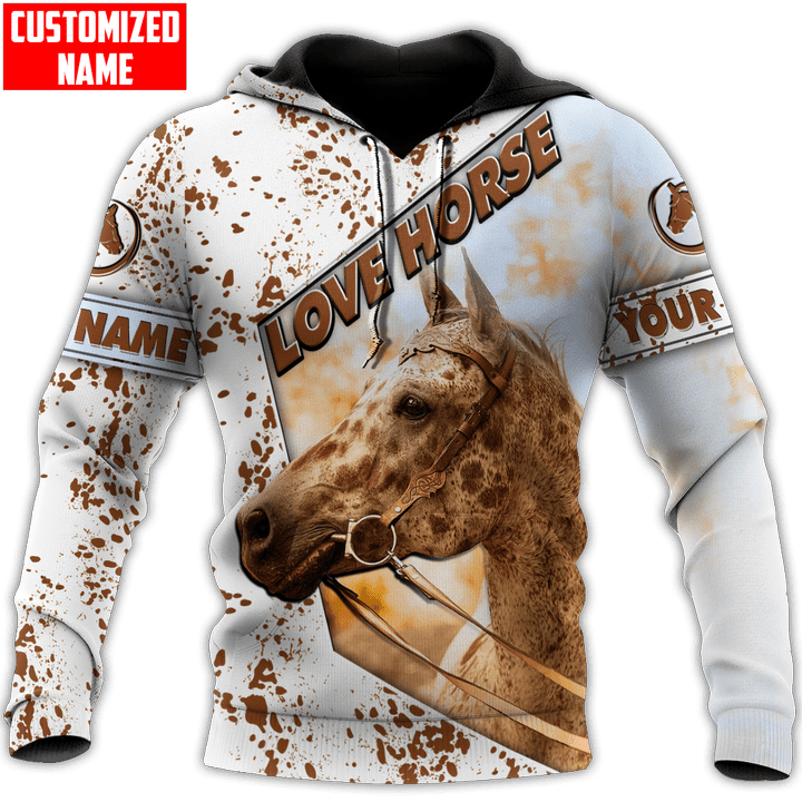 Tmarc Tee Personalized Appaloosa Horse Lovers 3D Printed Unisex Shirts