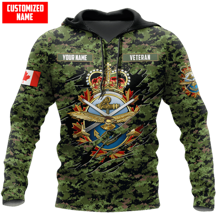 Tmarc Tee Custom Name Canadian Armed Forces Shirts PD17062202