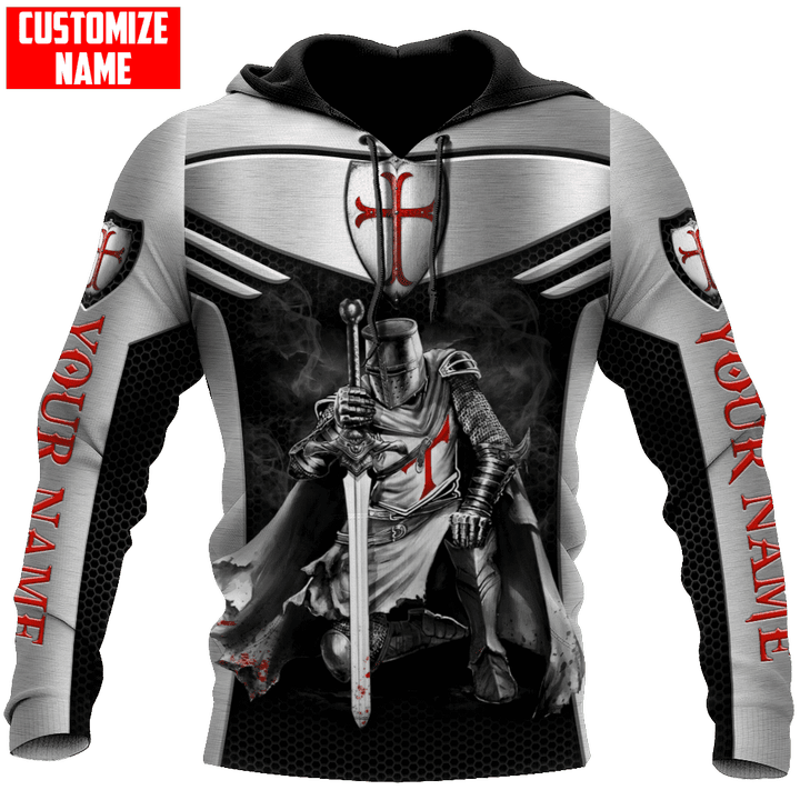 Tmarc Tee Personalized Knight Templar All Over Printed Unisex Shirts