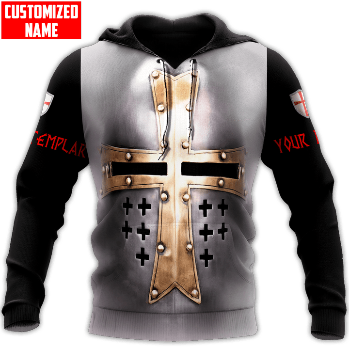 Knights Templar God is my father Custom name Unisex Shirts Tmarc Tee NTN05072202
