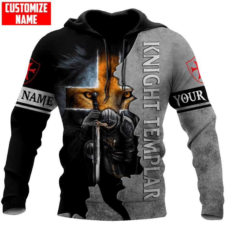 Knight Templar Lion Inside Custom name Shirts Tmarc Tee SN06072204