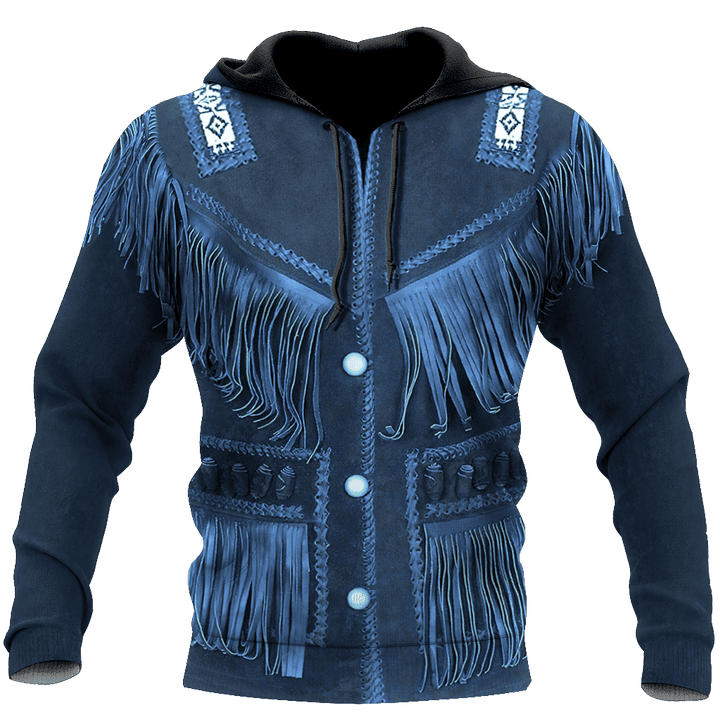 Tmarc Tee Cowboy Jacket Cosplay 3D Over Printed Unisex Shirts SN25072203