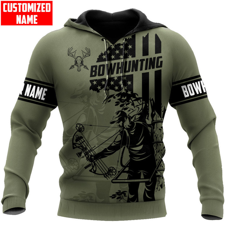 Bowhunting Personalized name Hunting Unisex Shirts Tmarc Tee NTN08112204