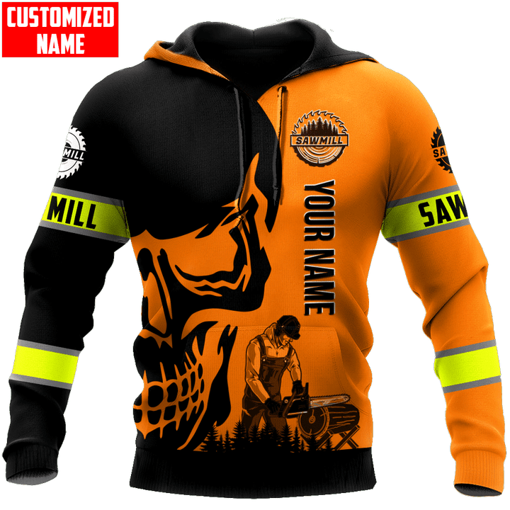 Personalized Name Sawmill Unisex Shirts Orange Tmarc Tee KL16112201