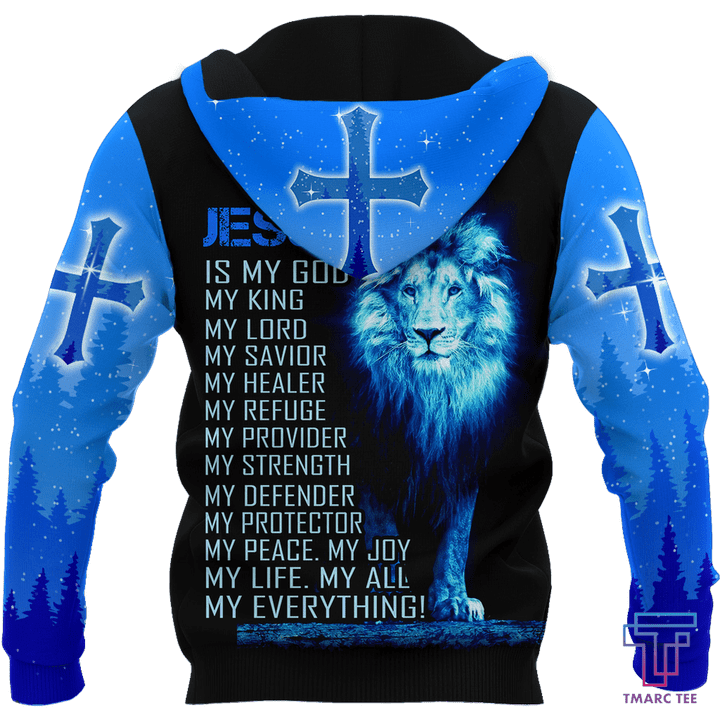 A JESUS GOD JESUS IS MY EVERYTHING ALL OVER PRINTED SHIRTS - Amaze Style™-Apparel