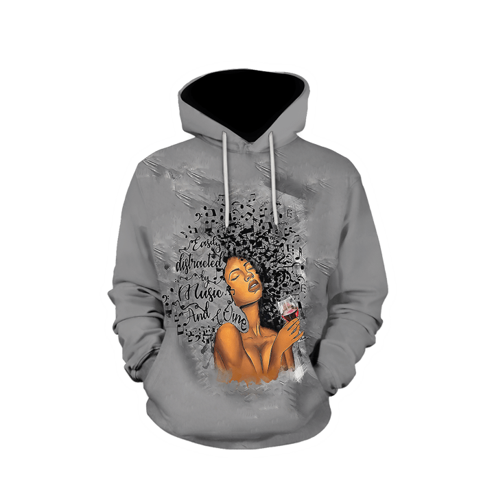 Tmarc Tee African Girl Lose My Mind And Find My Soul Unisex Deluxe Hoodie ML
