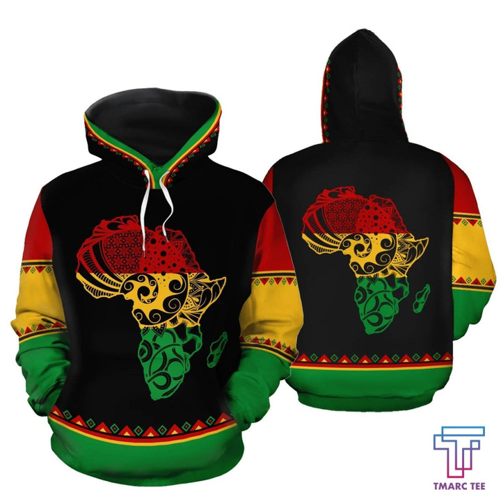 African Hoodie - Africa Reggae - Amaze Style™-ALL OVER PRINT HOODIES (A)