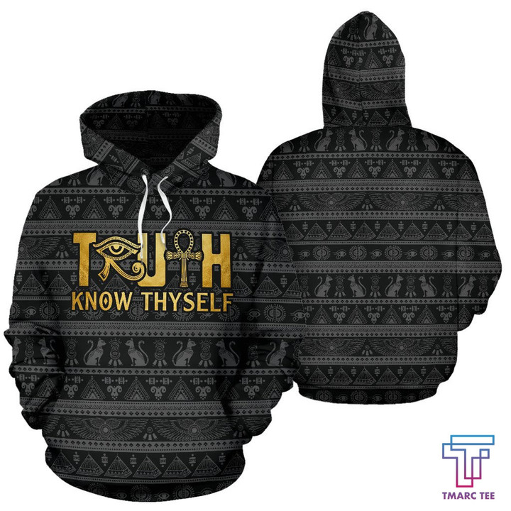 African Hoodie - African Truth Know Thyself Hoodie - Amaze Style™-ALL OVER PRINT HOODIES