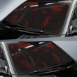 Berserk Anime Car Sunshade - Guts In Darkness With Giant Sword Sacrifice Symbol Sun Shade