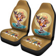 Dragon Ball Anime Car Seat Covers - DB Masters Across The Road Roshi Say Hi Seat Covers