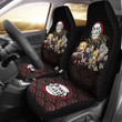 Demon Slayer Anime Car Seat Covers - DS Cute Chibi Characters New Year Artwork Seat Covers