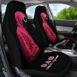 Squid Game Movie Car Seat Covers - Squid Workers Face To Face Round Square Triangle Seat Covers
