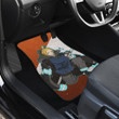 Fire Force Anime Car Floor Mats Arthur Boyle Shining Blue Coat With Wood Sword Car Mats