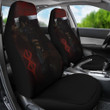 Berserk Anime Car Seat Covers - Guts In Darkness With Giant Sword Sacrifice Symbol Seat Covers