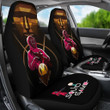 Squid Game Movie Car Seat Covers - Chibi Squid Worker With Lost Player Golden Mask Boss Seat Covers