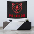 Pokemon Anime Tapestry Team Valor Symbol Red Moltres Relies On Strength Pokemon Go Tapestry Home Decor