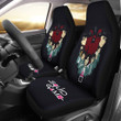 Squid Game Movie Car Seat Covers - Squid Workers With Players Gather Round Seat Covers