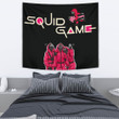 Squid Game Movie Tapestry Funny Squid Workers Surprising Pose  Tapestry Home Decor
