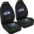American Football Team Car Seat Covers - Seattle Seahawks Head Under Claw Love Seat Covers