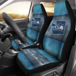 American Football Team Car Seat Covers - Seattle Seahawks On Blue Ocean Seat Covers