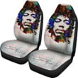 Jimi Hendrix Car Seat Covers Singer Car Accessories Custom For Fans AT22062302