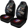 Levi Ackerman Attack On Titan Car Seat Covers Anime Car Accessories Custom For Fans AA22072002