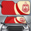 Delta Sigma Theta Car Sun Shade Sorority Car Accessories Custom For Fans AT22080901