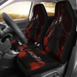 Ghostface Scream Car Seat Covers Horror Movie Car Accessories Custom For Fans AA22081504