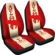 Delta Sigma Theta Car Seat Covers Sorority Car Accessories Custom For Fans AT22080903