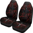 Ghostface Scream Car Seat Covers Horror Movie Car Accessories Custom For Fans AA22081503