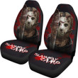 Jason Voorhees Friday The 13th Car Seat Covers Horror Movie Car Accessories Custom For Fans AT22081704