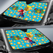Super Mario Car Sun Shade Game Car Accessories Custom For Fans AA22083002