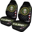 US Army Car Seat Covers Armed Forces Car Accessories Custom For Fans AA22083103