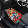 Magic Bus Car Floor Mats Hippie Art Car Accessories Custom For Fans AT22082901