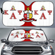 Kappa Alpha Psi Car Sun Shade Fraternity Car Accessories Custom For Fans AA22091304
